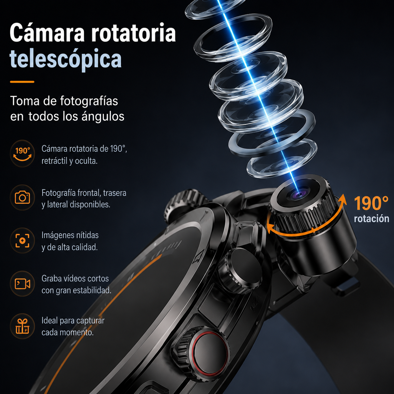 GBNexus Vision X – Smartwatch Inteligente Dual System