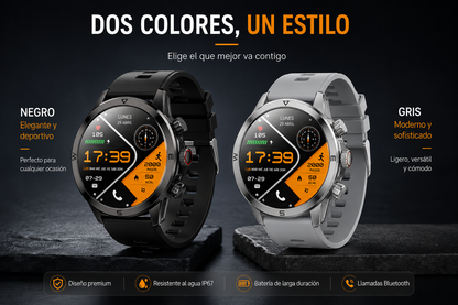 GBNexus Vision X – Smartwatch Inteligente Dual System
