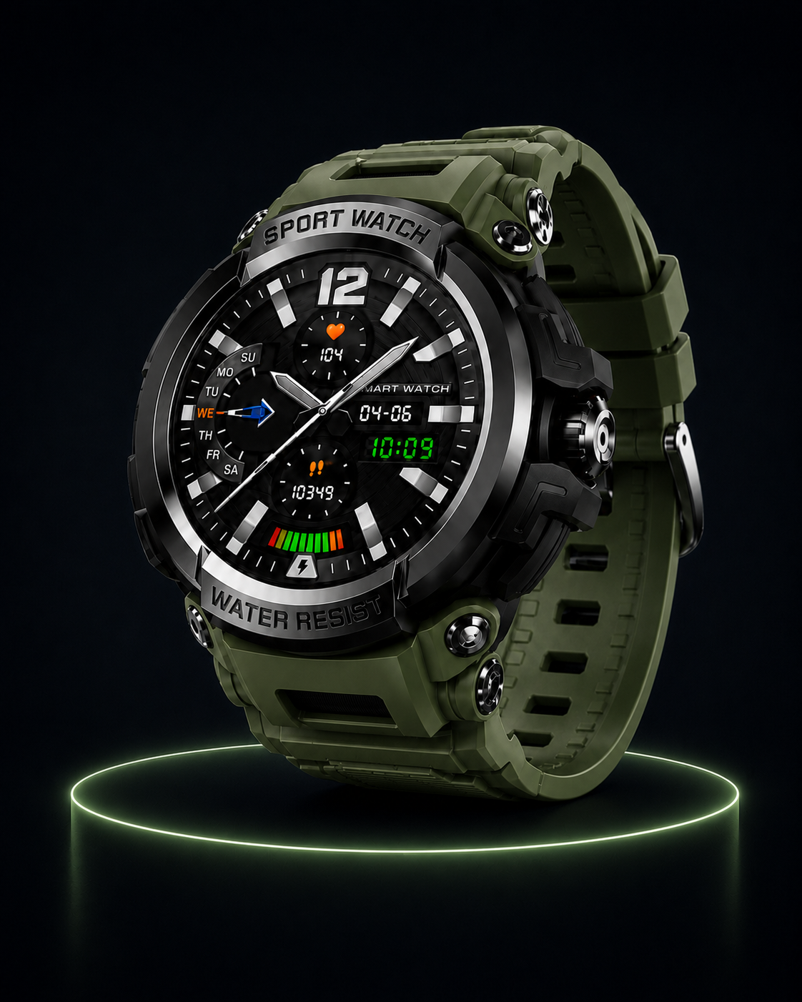 GBNexus Titan Pro Smartwatch Rugerizado con Llamadas Bluetooth